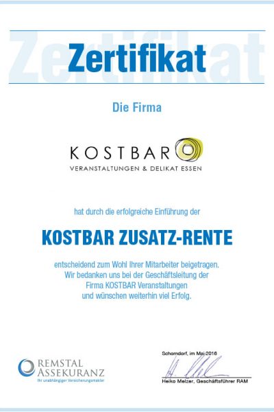 Zert-Kostbar